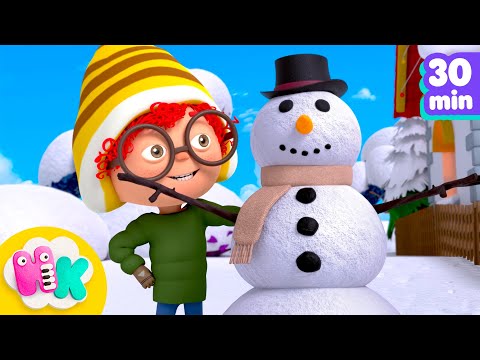 Música do Boneco de Neve ☃️❄️ Canção de Inverno para Crianças | HeyKids em Português