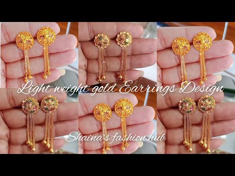 Latest Gold Earring Design