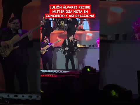 #julionalvarez recibe nota en pleno baile y esta fue su reacción!! #chisme #videoviral #shorts