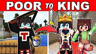 Poor TankDemic To Royal KING In Minecraft ( Tagalog )