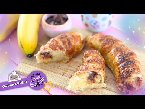 Bananes Feuilletées & Pâte à Tartiner : AIR FRYER