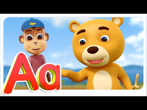 Paanch Pyaare Bandar, पाँच प्यारे बंदर, Hindi Rhymes and Number Song for Kids