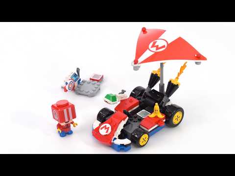 LEGO Mario Kart review by a non-Nintendo fan! Standard Kart 72032 #NotSponsored