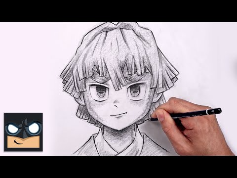 How To Draw Zenitsu - Demon Slayer Sketch Tutorial