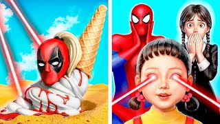 डेडपूल को क्या  हुआ ? वूल्वरिन vs सुपरमैन vs वेंस्डे एडम्स !