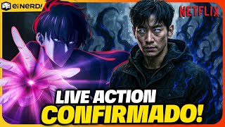 É OFICIAL: NETFLIX VAI FAZER O LIVE-ACTION DE SOLO LEVELING… MAS ISSO ME DEIXA PREOCUPADO!