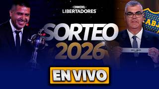 🔥SORTEO de la COPA LIBERTADORES 2026