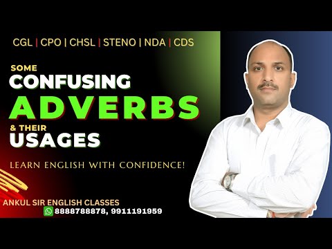 ADVERBS || ENGLISH CONCEPTS || ANKUL SIR