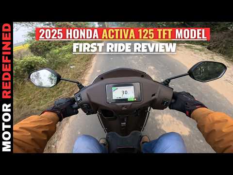 2025 Honda Activa 125 New TFT Console Model Ride Review | Legend Is Back??