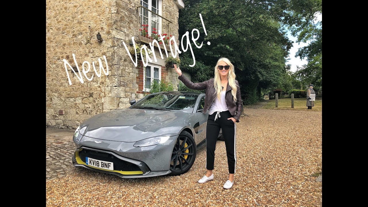 Driving the new Vantage to UK's biggest car Festival