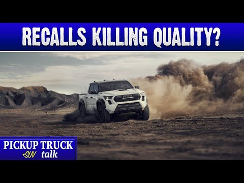 Toyota Quality Drops? Ford CEO Says Duh on HD EV Towing - Truck News Recap