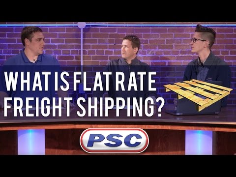 what is flat rate shipping video