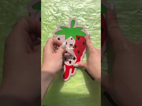 Cutest Strawberry Light Switch Cover Ever! #homedecor