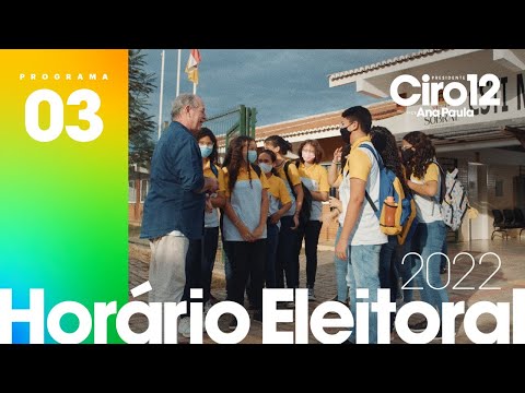 PROGRAMA ELEITORAL #3 | CIRO PRESIDENTE 12