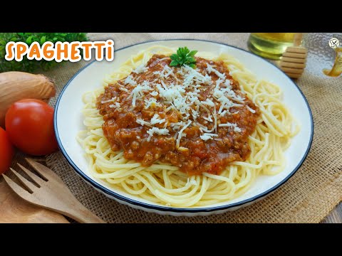 RESEP SPAGHETTI BOLOGNESE ALA RUMAHAN YANG ENAK DAN MUDAH BIKINNYA