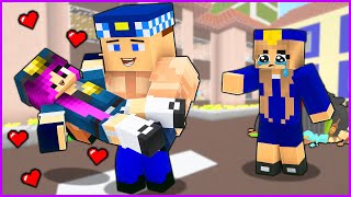 KASLI KEREM KOMİSER, ASLI POLİS'İ ALDATTI, ÜVEY ANNEYLE EVLENDİ! 💔 - Minecraft ZENGİN FAKİR HAYATI