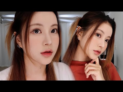 요즘 유행하는 룩은 다담은 여름철 무너짐없는 메이크업 🪄 summer make up l 지니비zinib