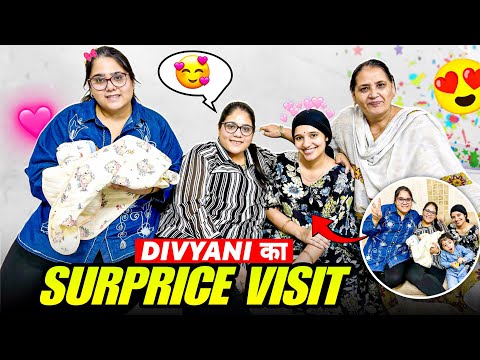 Divyani पहली बार mili Baby से 😍