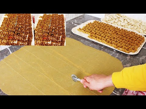 فوق 100كلغ شباكية خطييرة  اللي كتخدم هاد الحلاوية  بطريقة عجينة مختلفة و جدييدة/ أطباق بلادي 185