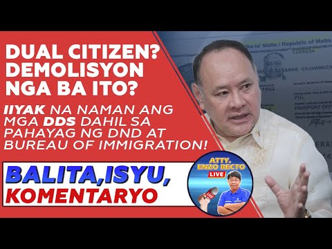 IYAKAN NA NAMAN! DUAL CITIZEN DAW? BOOM! NADUROG ANG SPIN NG DDS SA PASABOG NG DND AT IMMIGRATION!
