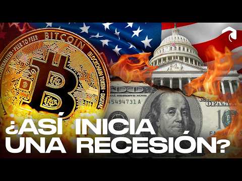 ¿Así INICIA una RECESIÓN? EEUU a PUNTO de FALLAR? Esto sigue para BITCOIN y los mercados…