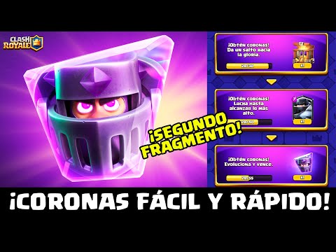 ¡CONSIGUE CORONAS FÁCIL y RÁPIDO! SEGUNDO fragmento del MK EVO ¡GRATIS! Clash Royale Sergio1722