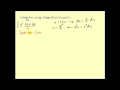 Integration by Parts Concepts