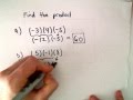 Multiplication of Integers Concepts