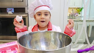 Mia and Artem open a restaurant – fun pretend cooking for kids