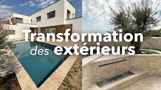 1 an de travaux - AVANCÉES DES EXTÉRIEURS