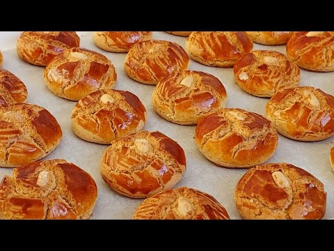 حلويات العيد 2025حلوة العشر دقائق بدون زبدة كتعطي كمية كثيرة بمكونات بسيطة كدوب غي اليد قبل الفم