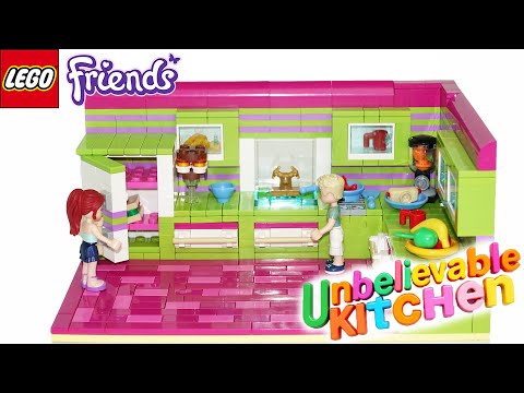 LEGO Friends Kitchen with Too Much Green.