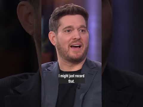 Michael Bublé & Kelly Clarkson duet? Sign us up!