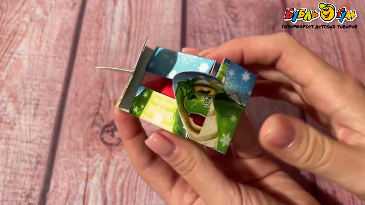 Конфеты мини-гифт Дракон и снежинка 15г - видео