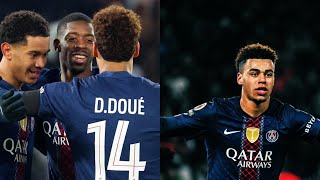 PSG 2-1 PFC : Doué est INCROYABLE ! Dembele de RETOUR ! Deuxième mi temps BOFF … 