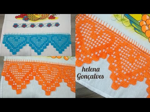 Barradinho coração canhoto ❤️#crochet #helenagonçalves  #barradodecroche #artesanato #semprecirculo