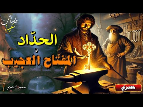 الحدّاد و المفتاح العجيب  من القصص الخياليه المعبرة و المشوقة قبل النوم، أغمض عينيك و استمع