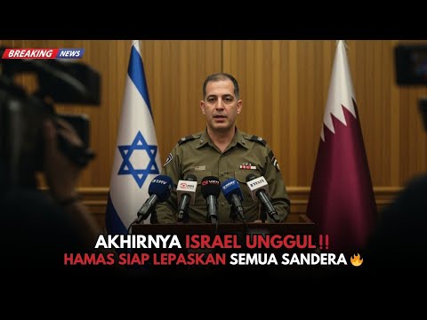 AKHIRNYA ISRAEL UNGGUL‼️ HAMAS SIAP LEPASKAN SEMUA SANDERA🔥