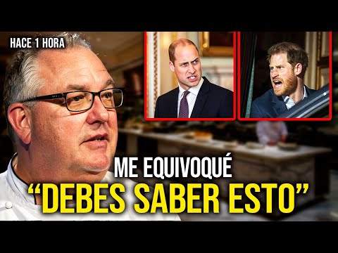 El Ex Chef Real Cuenta Lo Que Todos Sospechábamos Sobre El Príncipe William Y El Príncipe Harry