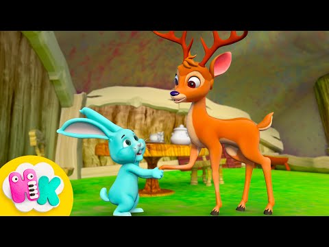 O senhor cervo em sua casa 🦌 Música Infantil | HeyKids em Português