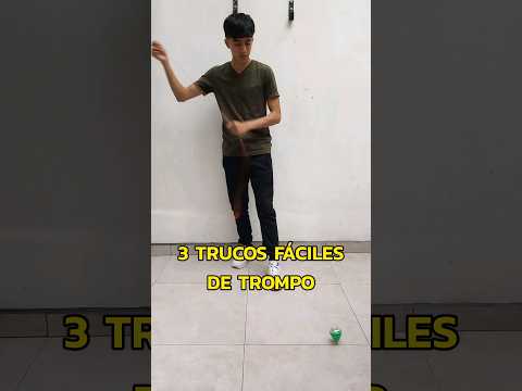 3 Trucos de trompo Faciles de Aprender 😃👍 #trompos #peonza #trucos