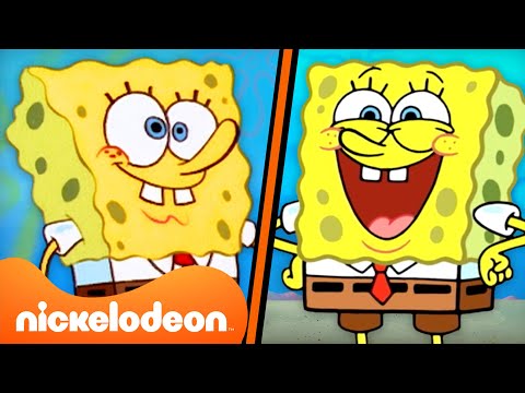 SpongeBob-Figuren - damals vs. heute 🎥 | 52-Minuten-Compilation | @SpongeBobOfficial | Nickelodeon