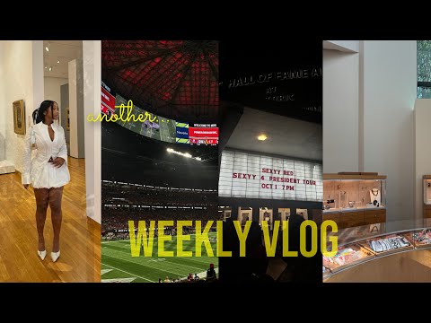 vlog! sexyredd concert + spontaneous nights + officially fall szn + Art Museum Date & More