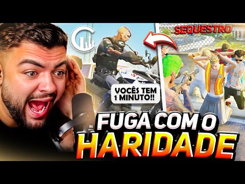 FUGA COM O MELHOR P1 do GTA RP! (LUQUET4)