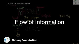 Flow of Information