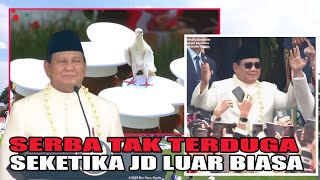 MERIAH, KHIDMAT & SEKETIKA TAK TERDUGA - HUT RI ke 80 Presiden Prabowo jd Luar Biasa