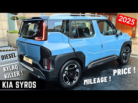 New Kia Syros 2025 Diesel Automatic SUV - Accessories, Latest Features, Interiors | Kia Syros 2025