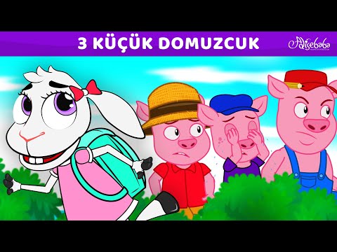 3 Küçük Domuzcuk 🐷 Aslan ile Fare 🦁 Kurt ve 7 Küçük Keçi 🐺 Adisebaba Masallar