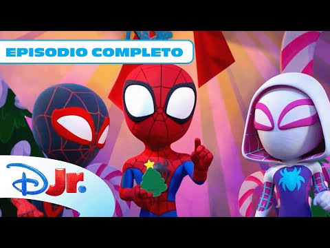 MARVEL SPIDEY Y SU SUPEREQUIPO: Feliz Spidey Navidad 🕷️🎄 | EPISODIO COMPLETO | @DisneyJuniorES