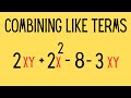 Combining Like Terms and Order
